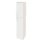 Шкаф высокий узкий правый (1 средний фасад ЛДСП + 1 низкий фасад ЛДСП) Onix Wood/Оникс Вуд O.SU-1.8(R)