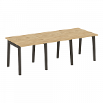 Стол для переговоров, опоры - массив дерева  Onix Wood/Оникс Вуд OW.PRG-3.0
