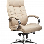 Кресло руководителя Astoria T2 steel chrome  Эко-кожа/PU-кожа Натуральная кожа 