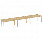 Стол для переговоров, опоры - массив дерева Onix Wood/Оникс Вуд OW.PRG-3.4