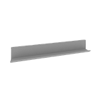 Кабель-канал горизонтальный (цвет - серый) KKG-80