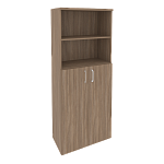 Шкаф высокий широкий (2 средних фасада ЛДСП) Onix Wood/Оникс Вуд O.ST-1.6