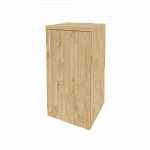 Шкаф низкий узкий правый (1 низкий фасад ЛДСП) Onix Wood/Оникс Вуд O.SU-3.1(R)