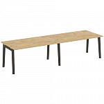 Стол для переговоров, опоры - массив дерева Onix Wood/Оникс Вуд OW.PRG-2.4