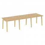 Стол для переговоров, опоры - массив дерева Onix Wood/Оникс Вуд OW.PRG-3.1