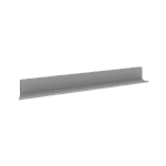 Кабель-канал горизонтальный (цвет - серый) KKG-100