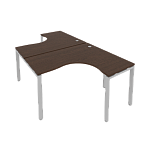 Бенч-система столы угловые на 2 рабочих места METAL SYSTEM STYLE БП.РАС-СА-2.3