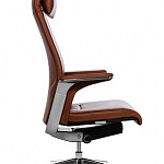 Кресло руководителя Match HB светло-коричневая кожа S02359 Натуральная кожа 