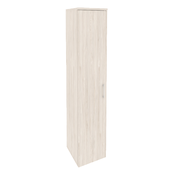 Шкаф высокий узкий левый (1 высокий фасад ЛДСП) Onix Wood/Оникс Вуд O.SU-1.9(L)