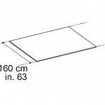 Столешница промежуточная ширин. 160 см для переговорного стола AES 31705