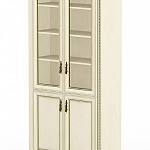 Шкаф-секция центральный со стеклянными дверями Марсель ПК-МР-ШКЖС220х96ЦС-В2