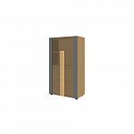 Шкаф средний со стеклянными дверьми и боксом с 2-мя ящиками  Remo Rem-44 + Rem-02.2 + Rem-51