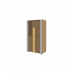 Шкаф средний со стеклянными дверьми и боксом с 2-мя ящиками  Remo Rem-44 + Rem-02.2 + Rem-51