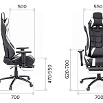 Игровое кресло Everprof Lotus S1  Эко-кожа/PU-кожа