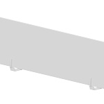  Экран для стола bench L.160 см  Artwood UMSFBE160 