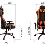 Игровое кресло Everprof Lotus S2  Эко-кожа/PU-кожа